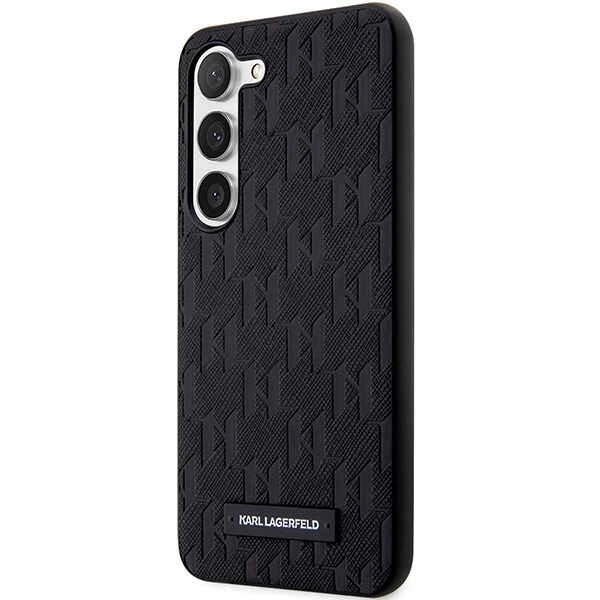 Etui Karl Lagerfeld Saffiano Mono Metal Logo na Samsung Galaxy S23 - czarne