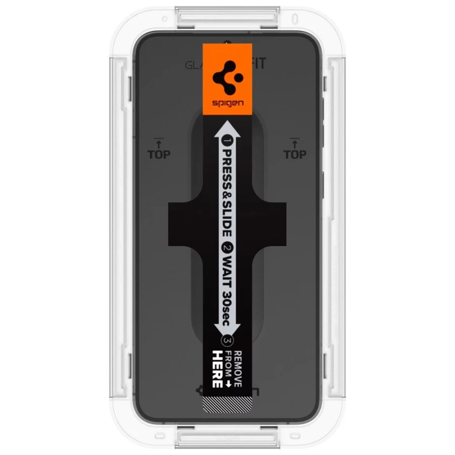 Szkło hartowane Spigen Glas.tR EZ Fit na Samsung Galaxy S23 - 2 szt.