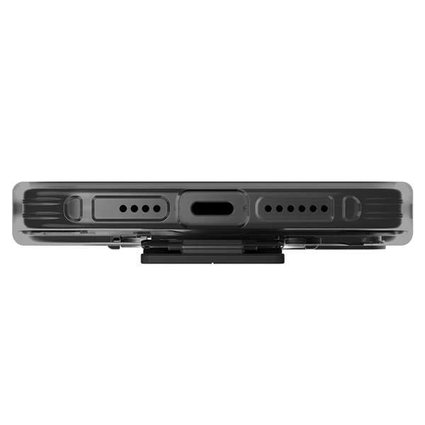 UNIQ etui Heldro Mount with Stand iPhone 15 Pro 6.1" dymny/vapour smoke