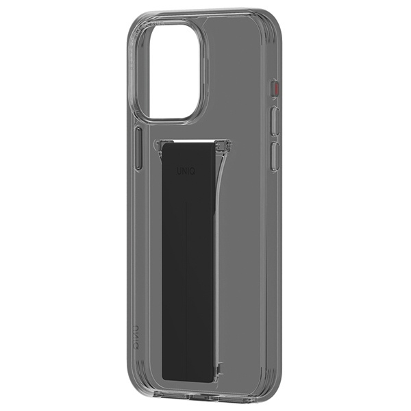 UNIQ etui Heldro Mount with Stand iPhone 15 Pro 6.1" dymny/vapour smoke