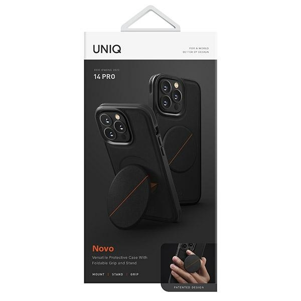 Uniq etui Novo iPhone 14 Pro 6,1" czarny/midnight black