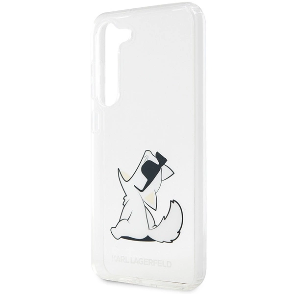 Etui Karl Lagerfeld Choupette Fun na Samsung Galaxy S23+ - przezroczyste