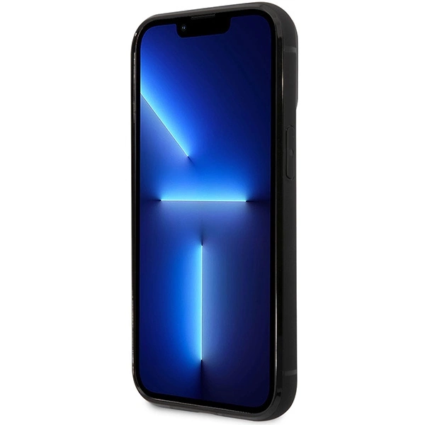 Etui BMW Leather Card Slot na iPhone 14 Pro - czarne