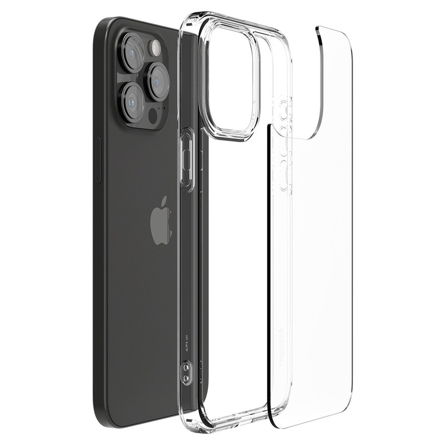 Etui Spigen Ultra Hybrid na iPhone 15 Pro Max - przezroczyste