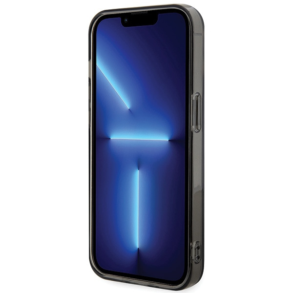 KARL LAGERFELD KLHMP14LHFCKNOK IPHONE 14 PRO 6.1" CZARNY/BLACK HARDCASE IML IKONIK MAGSAFE