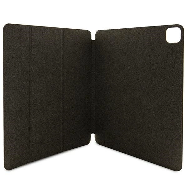 Etui Guess 4G Stripe Allover na iPad Pro 12.9" - brązowe