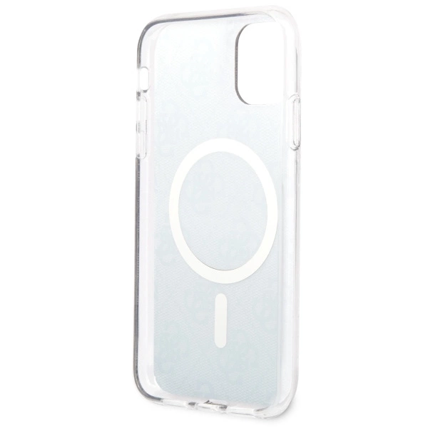 Etui Guess 4G MagSafe na iPhone 11 - czarne