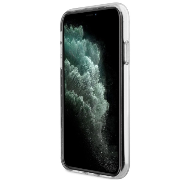 Etui Guess 4G MagSafe na iPhone 11 - różowe