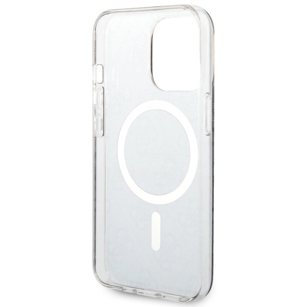 Etui Guess 4G MagSafe na iPhone 13 Pro / iPhone 13 - czarne