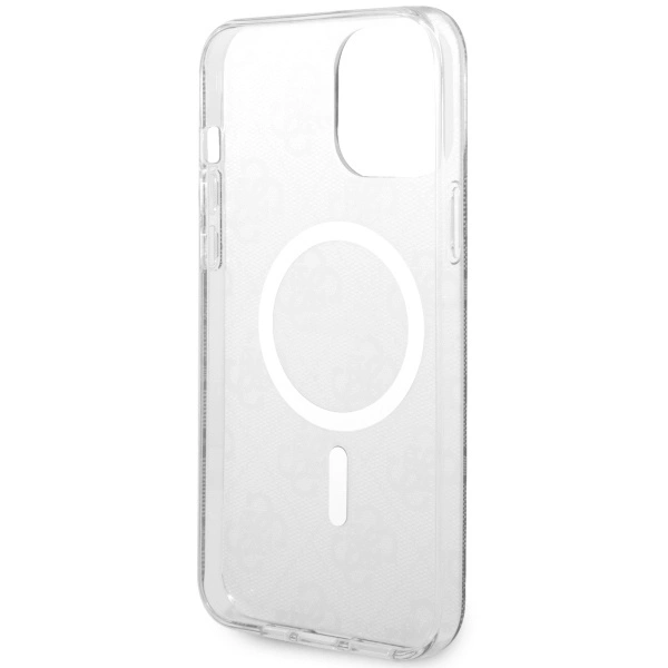 Etui Guess 4G MagSafe na iPhone 13 Pro Max - czarne