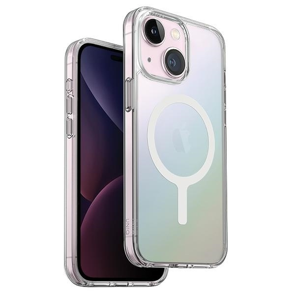 UNIQ etui LifePro Xtreme iPhone 15 / 14 / 13 6.1" Magclick Charging opal/iridescent