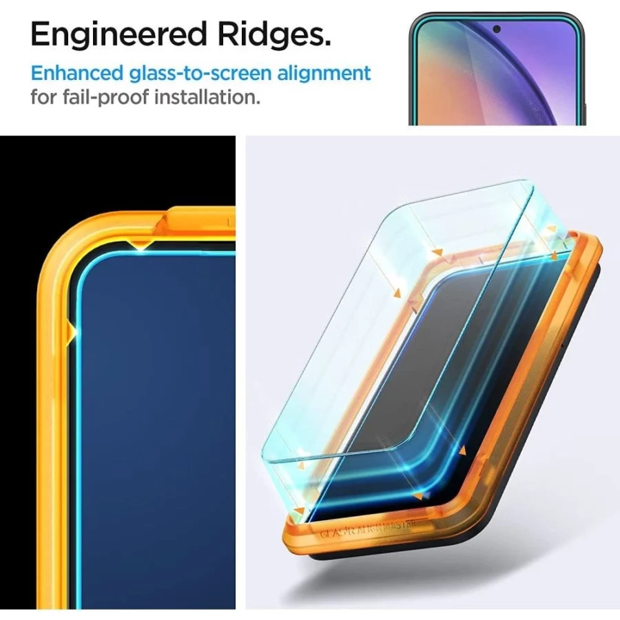 Szkło hartowane Spigen ALM Glas.tR na Samsung Galaxy A54 5G - 2 szt.