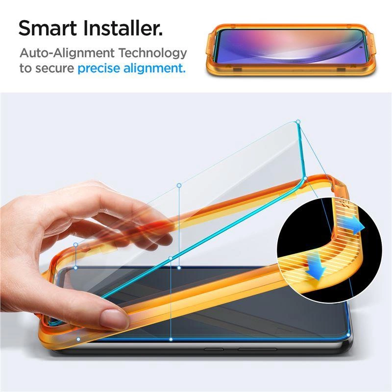 Szkło hartowane Spigen ALM Glas.tR na Samsung Galaxy A54 5G - 2 szt.