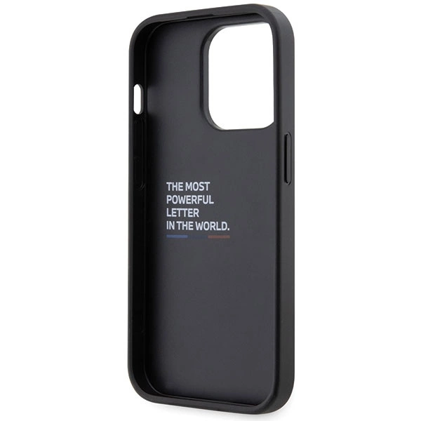 Etui BMW Grip Hot Stamp na iPhone 14 Pro Max - czarne
