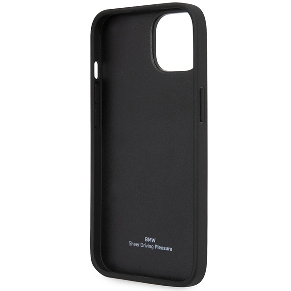 Etui BMW Leather Quilted na iPhone 14 - czarne