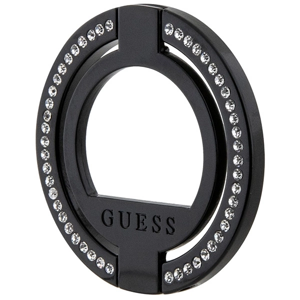 Uchwyt Guess MagSafe Ring Rhinestone - czarny