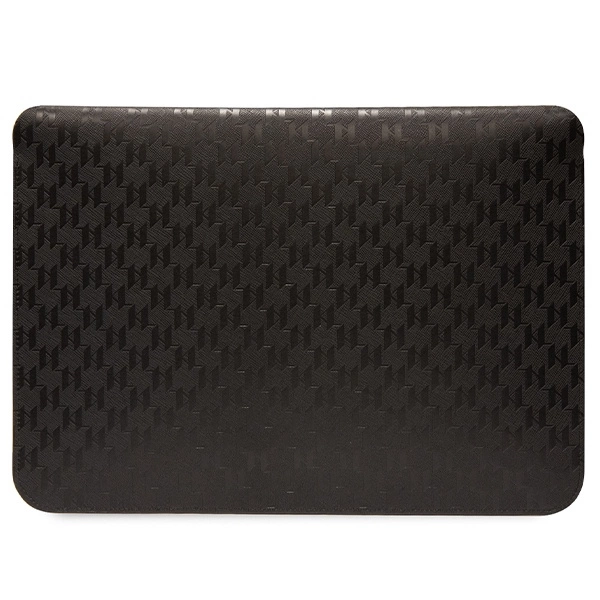 Pokrowiec Karl Lagerfeld Saffiano Monogram Choupette na laptopa 14" - czarny