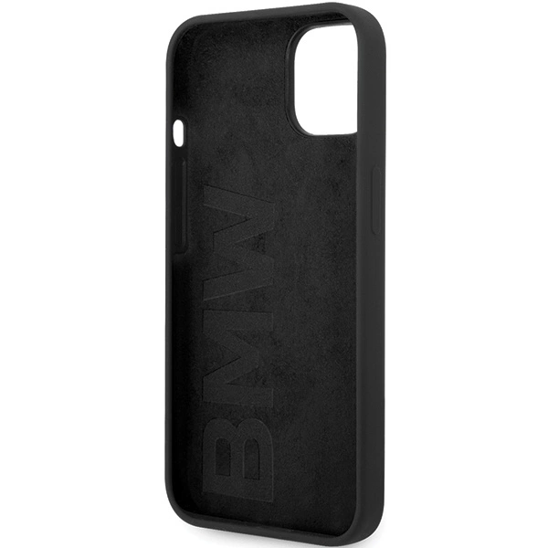 Etui BMW Signature Liquid Silicone MagSafe na iPhone 14 - czarne