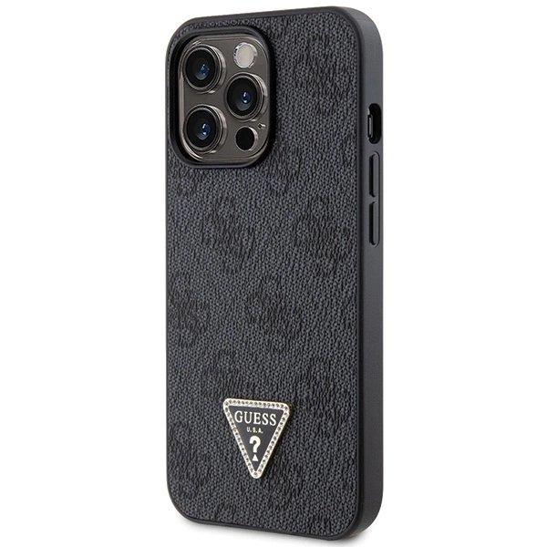 Etui Guess Crossbody 4G Metal Logo na iPhone 13 Pro / iPhone 13 - czarne