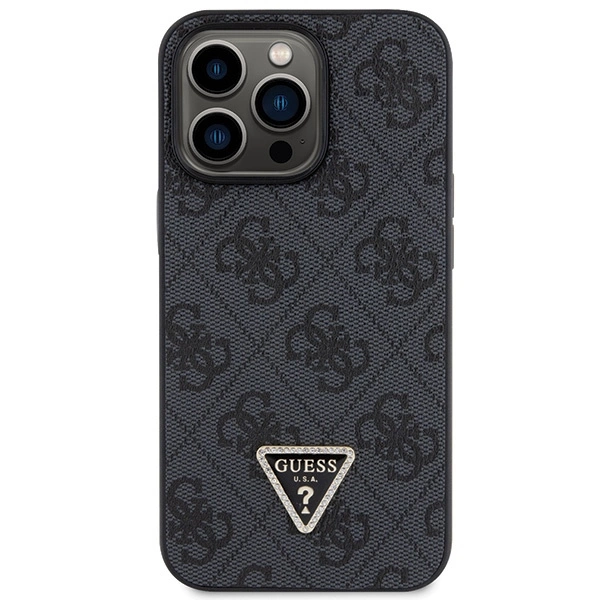 Etui Guess Crossbody 4G Metal Logo na iPhone 13 Pro / iPhone 13 - czarne