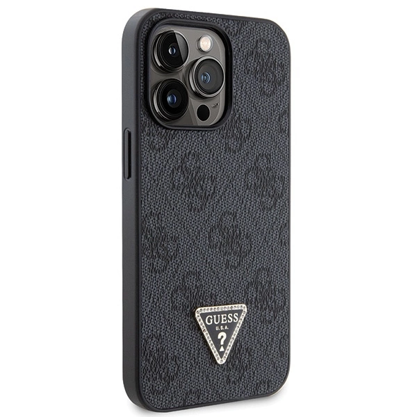 Etui Guess Crossbody 4G Metal Logo na iPhone 13 Pro / iPhone 13 - czarne