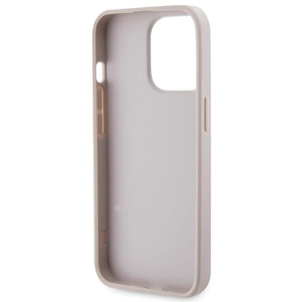 Etui Guess Crossbody 4G Metal Logo na iPhone 13 Pro / iPhone 13 - różowe