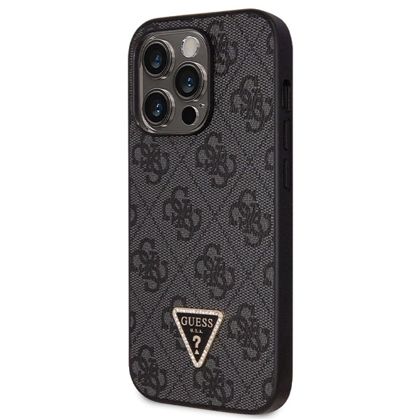 Etui Guess Crossbody 4G Metal Logo na iPhone 14 Pro - czarne