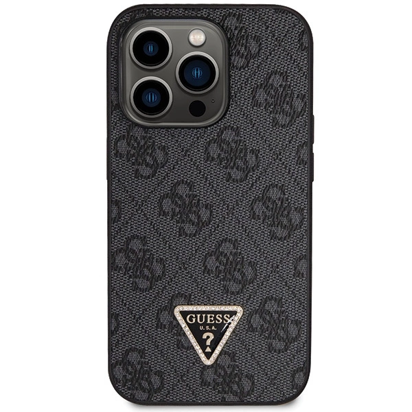 Etui Guess Crossbody 4G Metal Logo na iPhone 14 Pro - czarne