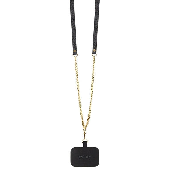 Etui Guess Crossbody 4G Metal Logo na iPhone 14 Pro - czarne
