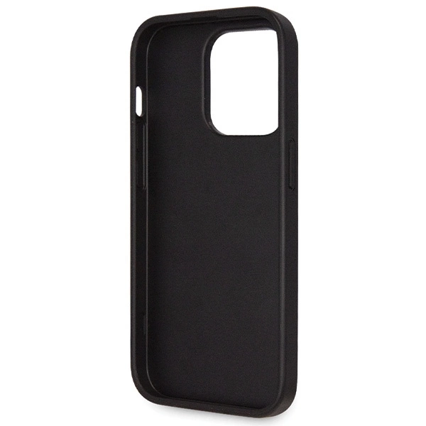 Etui Guess Crossbody 4G Metal Logo na iPhone 14 Pro - czarne