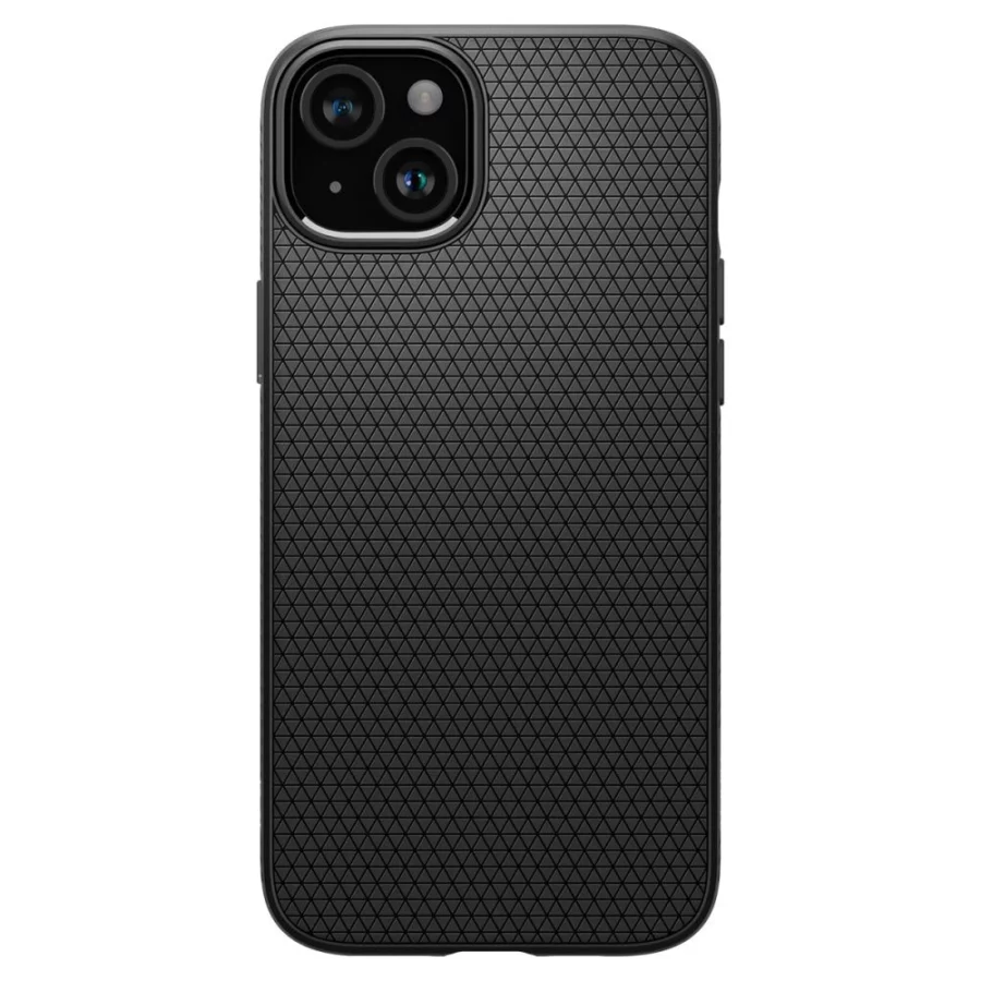 Etui Spigen Liquid Air na iPhone 15 Plus - czarny mat