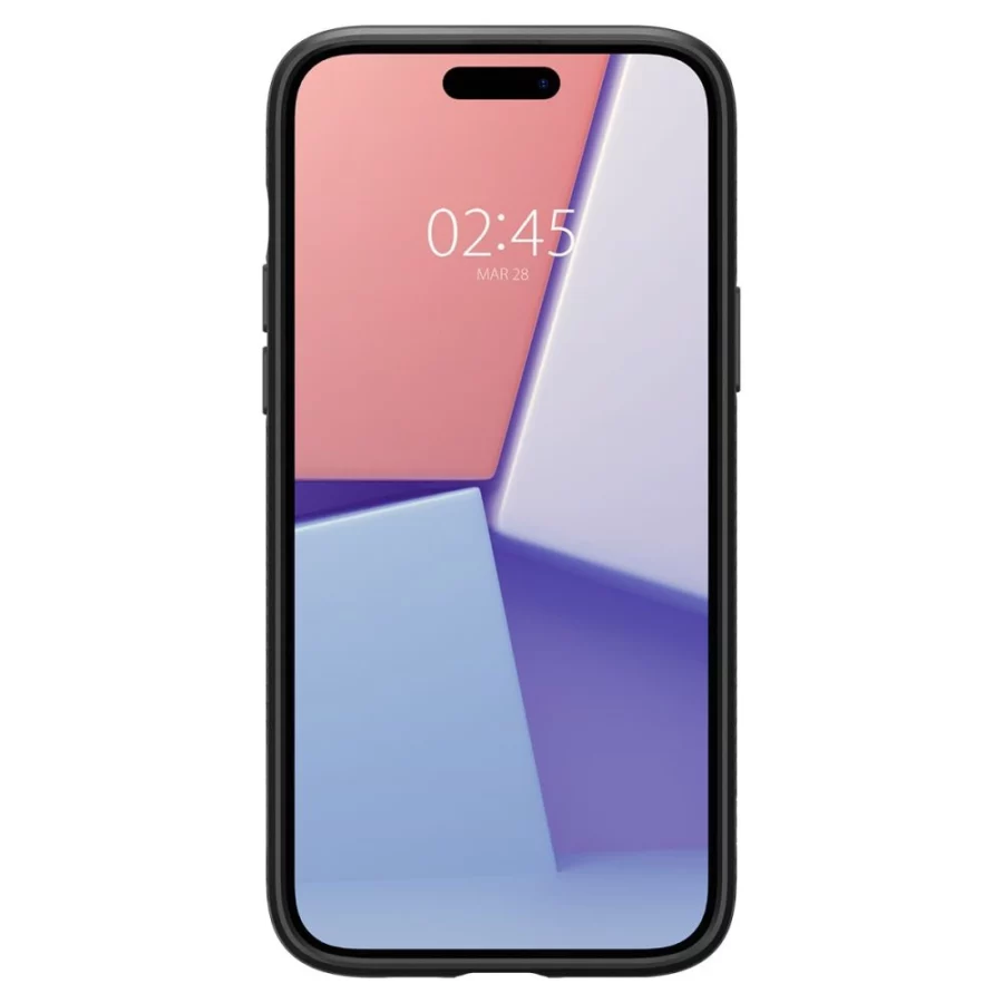 Etui Spigen Liquid Air na iPhone 15 Plus - czarny mat