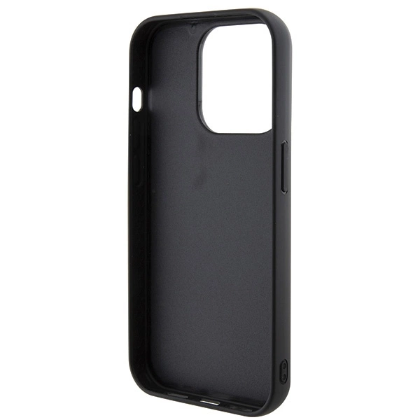 Etui Guess Disco Metal Script na iPhone 15 Pro - czarne