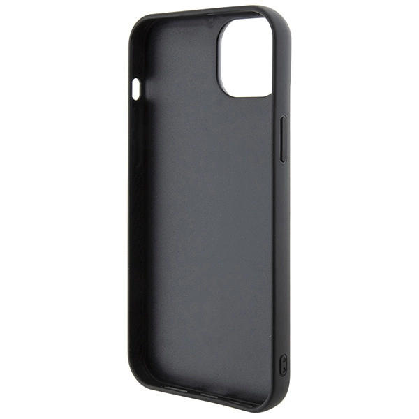 Etui Karl Lagerfeld 3D Rubber Multi Logo na iPhone 15 Plus - czarne