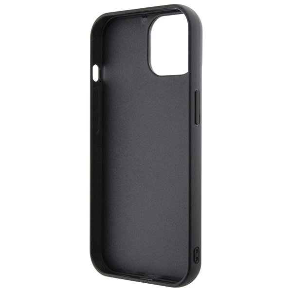 Etui Karl Lagerfeld 3D Rubber Multi Logo na iPhone 15 - czarne