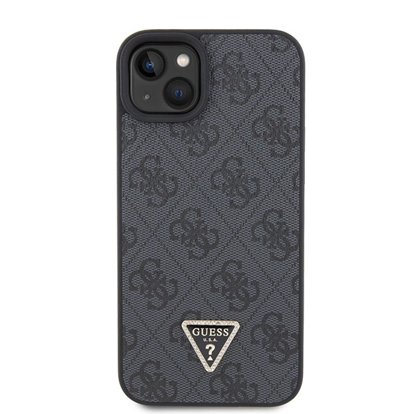Etui Guess Crossbody 4G Metal Logo do iPhone 15 Plus - czarne