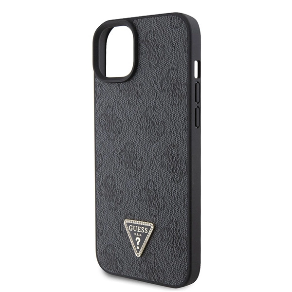 Etui Guess Crossbody 4G Metal Logo do iPhone 15 Plus - czarne