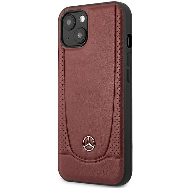 Etui Mercedes Leather Urban Bengale do iPhone 15 - czerwone