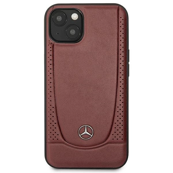 Etui Mercedes Leather Urban Bengale do iPhone 15 - czerwone