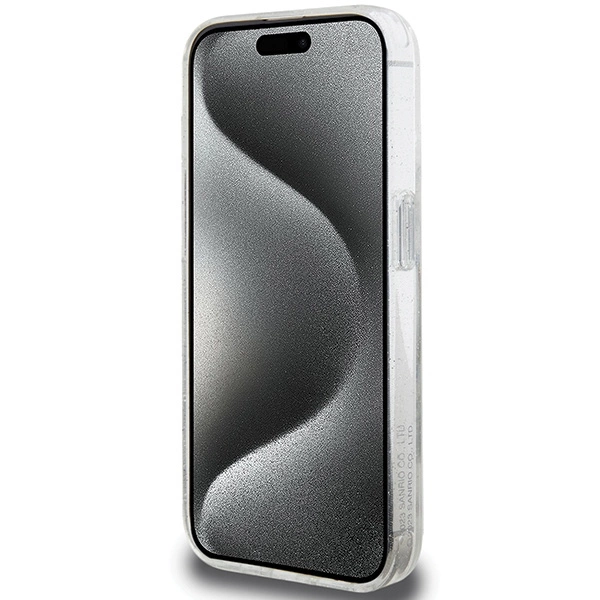 Etui Karl Lagerfeld Ring Stand Karl Head MagSafe do iPhone 15 - białe