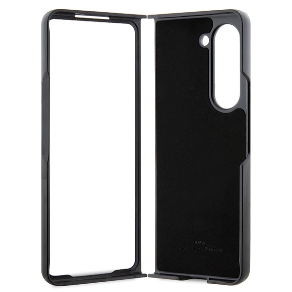 Etui BMW Signature Logo Imprint na Samsung Galaxy Z Fold 5 - czarne