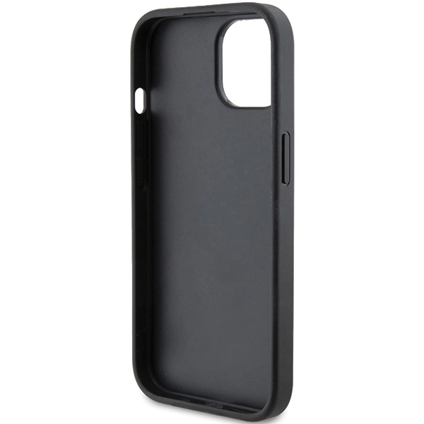 Etui Karl Lagerfeld Quilted K Pattern na iPhone 15 Plus / 14 Plus - czarne