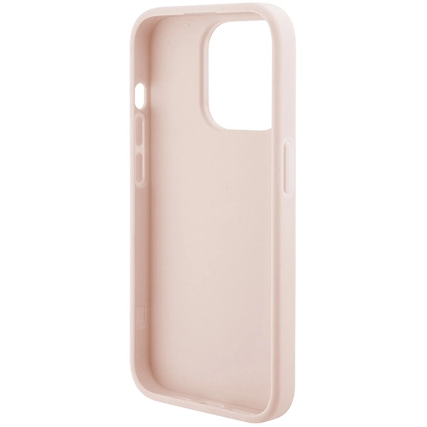 Etui Karl Lagerfeld Quilted K Pattern na iPhone 15 Pro Max - różowe