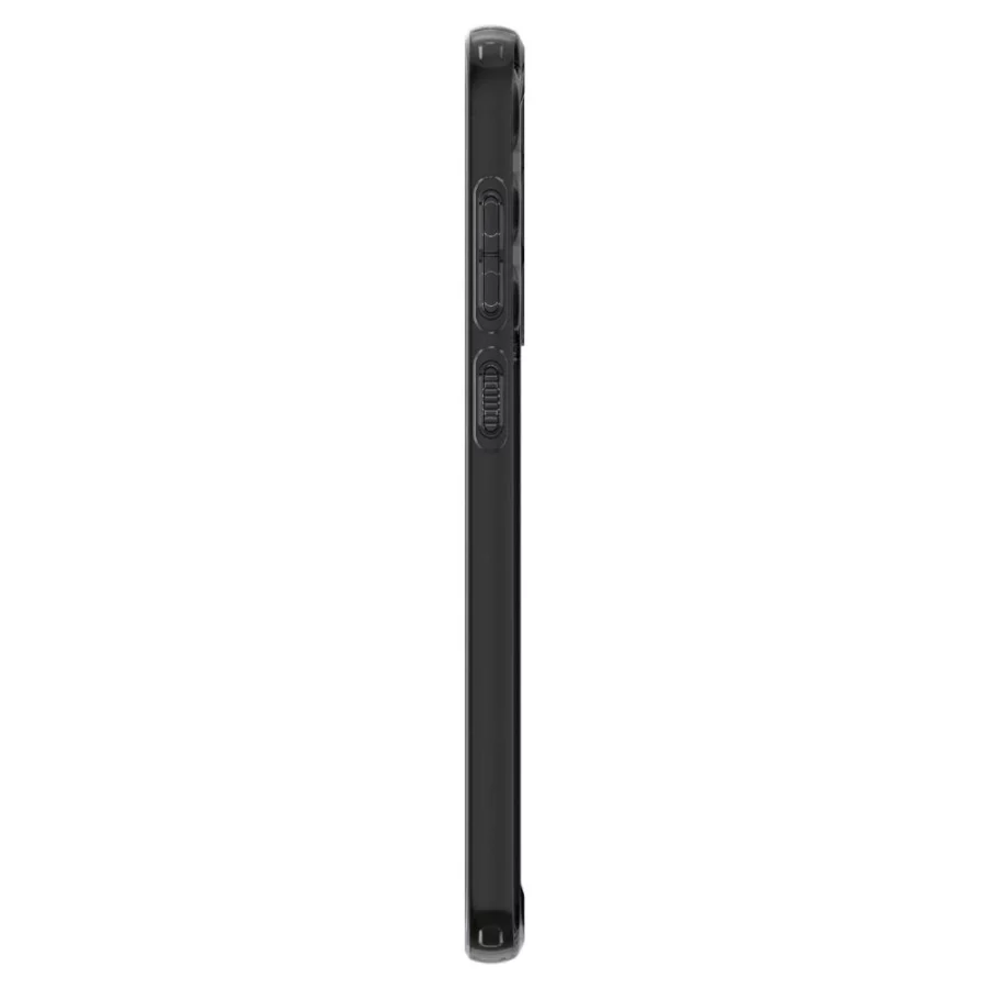 Etui Spigen Ultra Hybrid na Samsung Galaxy S23 FE - ciemnoszare (wzór Zero One)