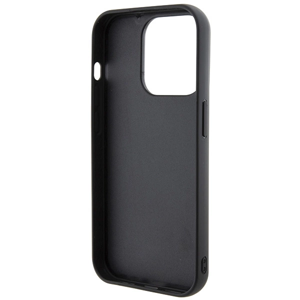 Etui Karl Lagerfeld Gripstand Saffiano Karl&Choupette Pins na iPhone 13 Pro / 13 - czarne