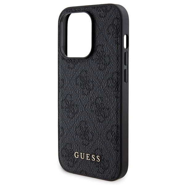 Zestaw Guess GUBPM5P13L4GEMGK iPhone13 Pro 6.1" hardcase + Powerbank 5000mAh MagSafe czarny/black 4G Metal Logo