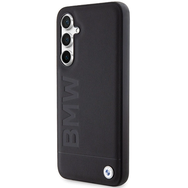 Etui BMW Leather Hot Stamp na Samsung Galaxy S23 FE - czarne