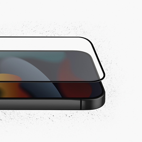 UNIQ Optix Matte iPhone 14 6.1" / 13 6.1" / 13 Pro 6.1" matowe szkło hartowane z aplikatorem