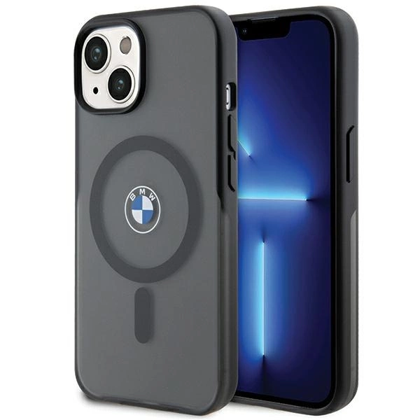 Etui BMW IML Signature MagSafe na iPhone 15 Plus / 14 Plus - czarne