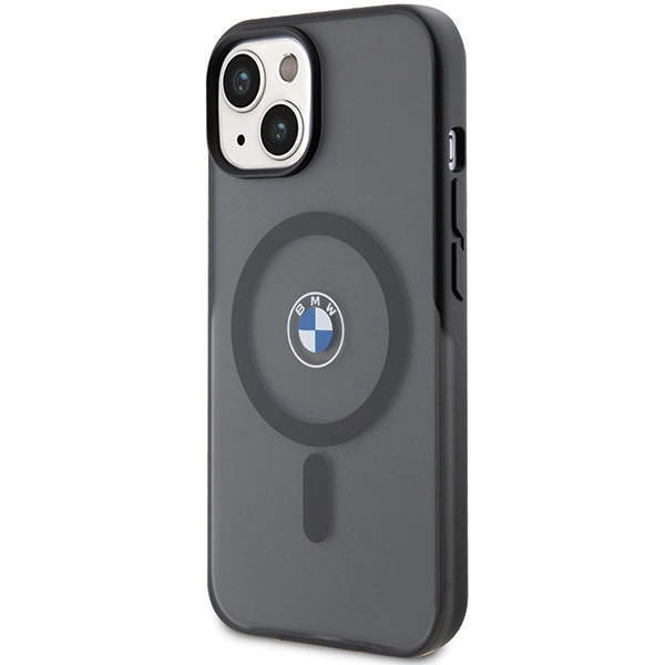 Etui BMW IML Signature MagSafe na iPhone 15 Plus / 14 Plus - czarne